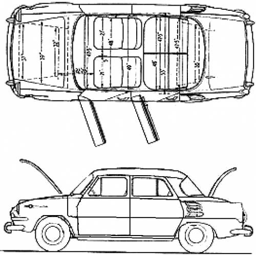 Skoda 1000MB 1965 Original image dimensions 526 x 524px