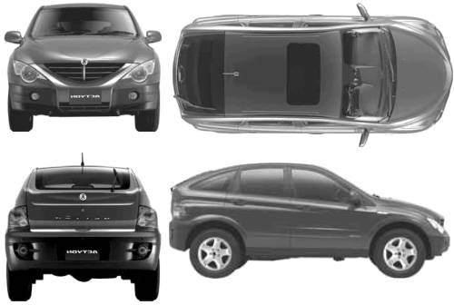 Ssangyong Actyon (2007) Original image dimensions: 1500 x 1008px