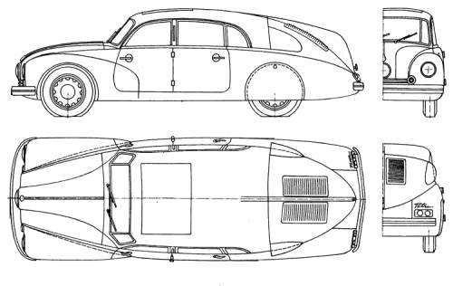 Tatra T87 Original image dimensions 750 x 475px