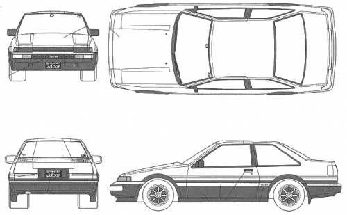 Toyota AE86 Trueno 2Door GT Apex Original image dimensions 673 x 416px