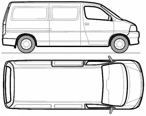 toyota hiace lwb dimensions #4