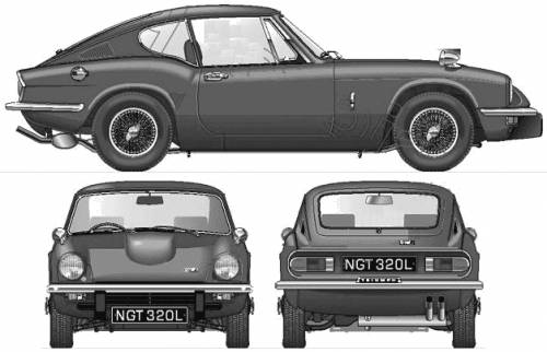 Triumph GT6 MkIII 1973 Original image dimensions 627 x 404px