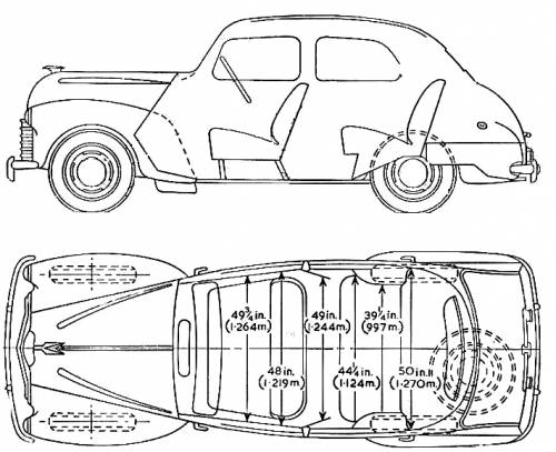 Vauxhall Velox 1949 Original image dimensions 711 x 579px