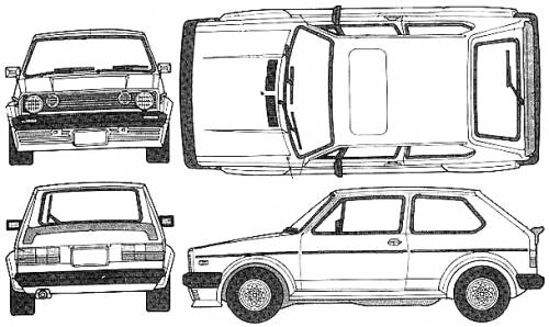 Volkswagen Golf Mk 1 GTI Original image dimensions 609 x 363px