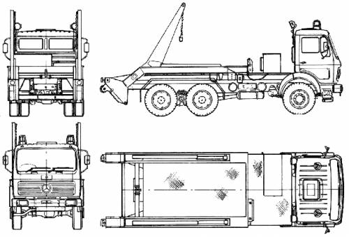 MercedesBenz L2632 AK Fire Truck 1975 Original image dimensions 647 x 