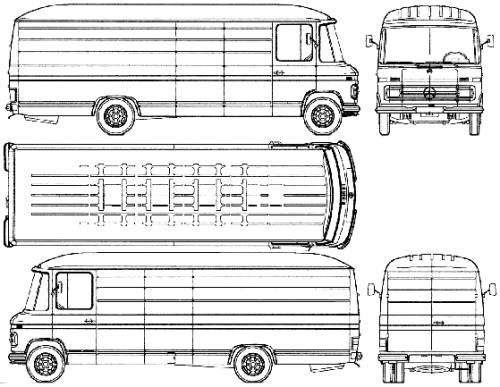 MercedesBenz L508 LWB 1975 Original image dimensions 559 x 433px