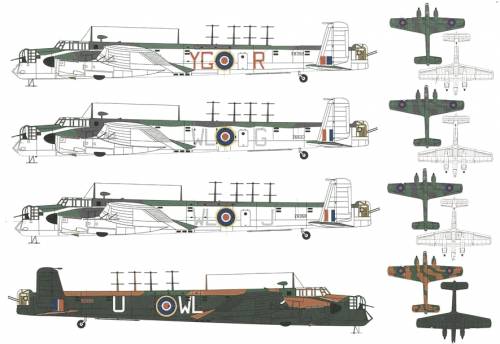 Armstrong Whitworth Whitley MkVII Original image dimensions 885 x 609px