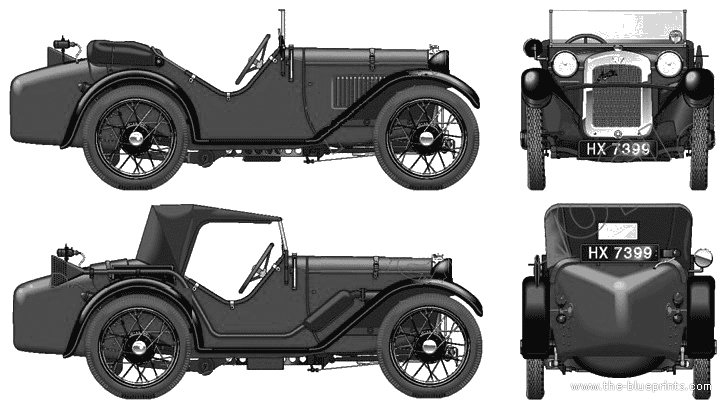 Austin Seven Ulster Replica