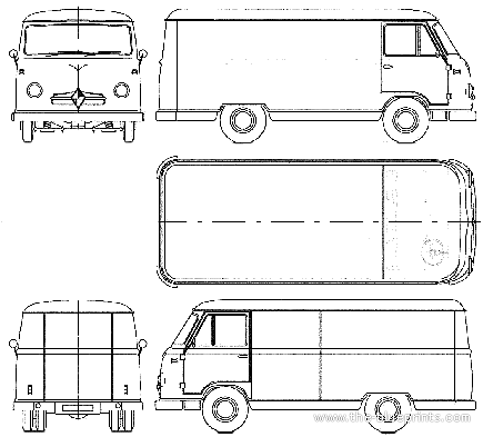 Borgward B611 Van 1960 
