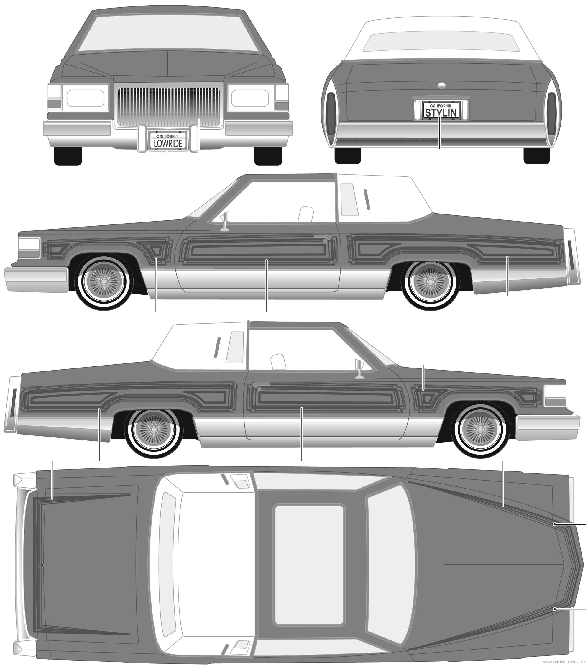 Custom Cadillac Lowrider