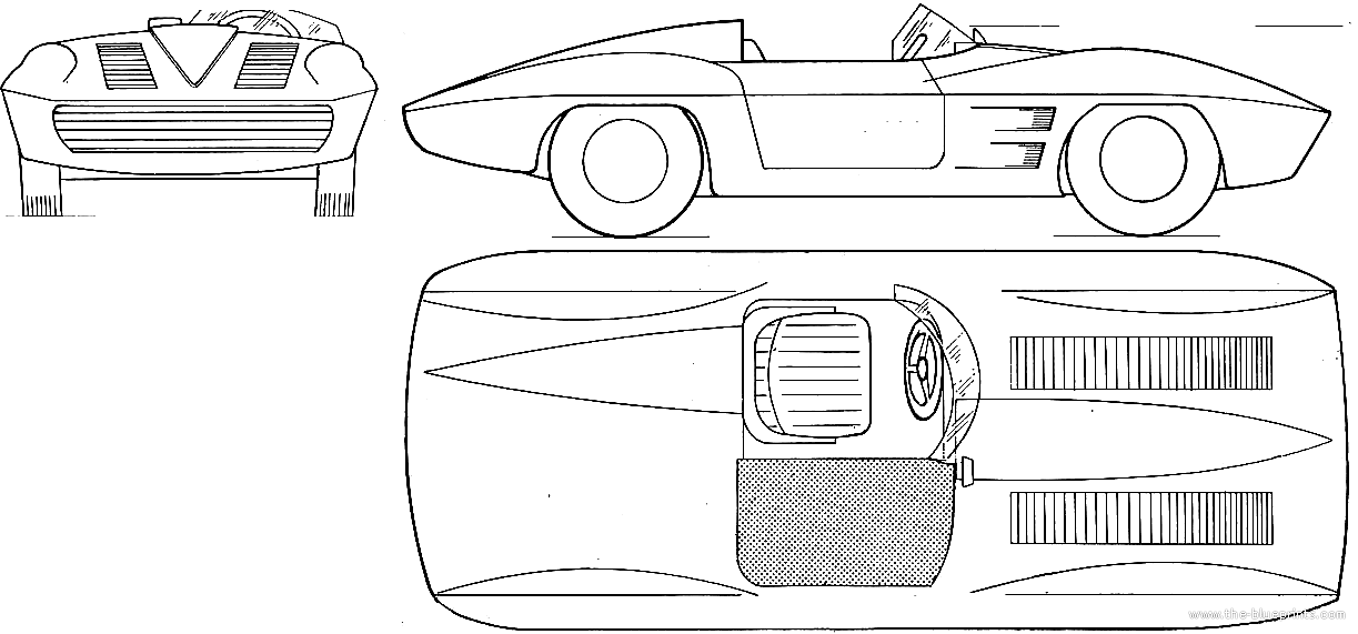 Chevrolet Corvette Stingray Racer 1963 