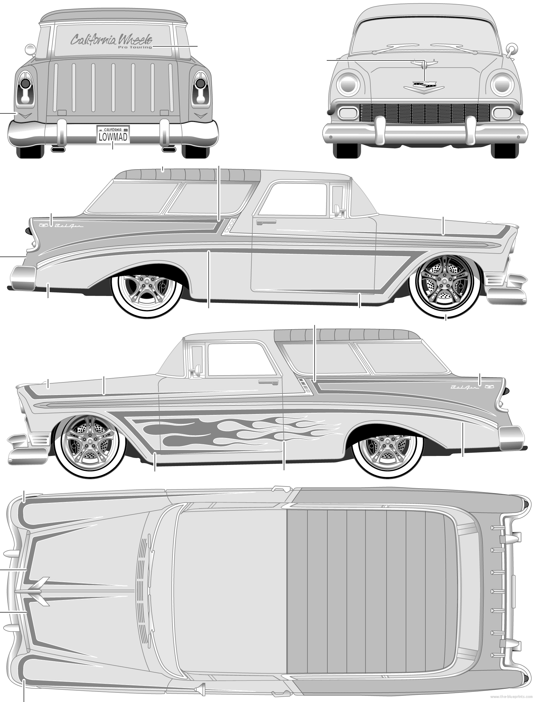 Chevrolet Nomad Wagon 1956