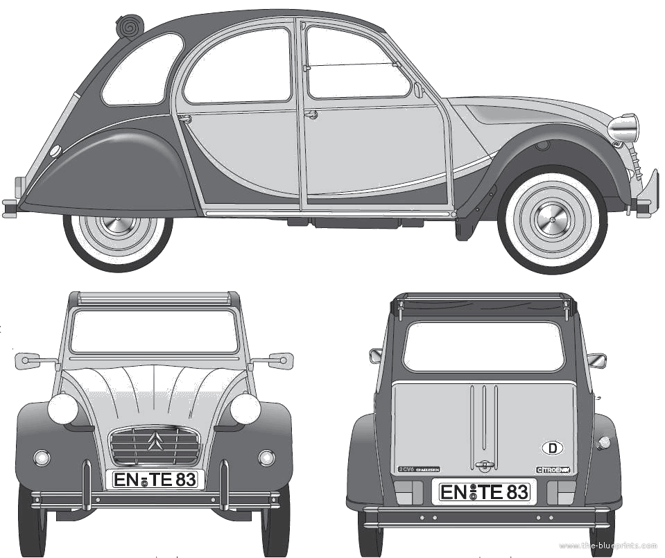 Citroen 2CV Charleston 1985 