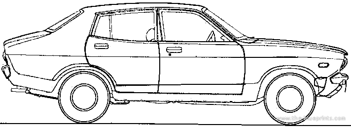 Datsun 120Y Sunny 4Door 1973 