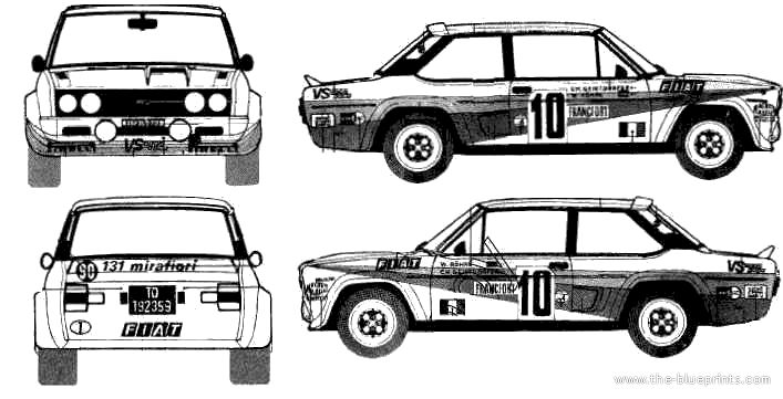 Fiat 131 Abarth Rallye