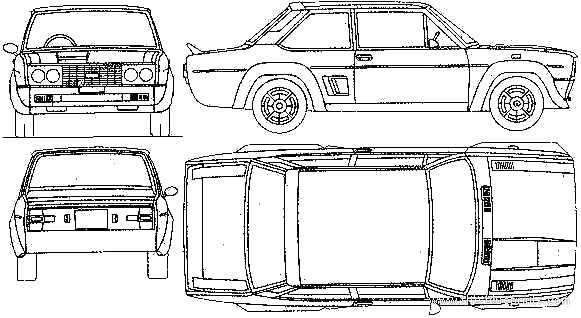 1976 Fiat 131 Abarth Rally. Www fiat 131 mirafiori photo