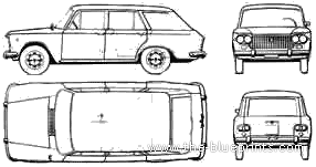 Fiat 1500 Familiar Argentina (1964)