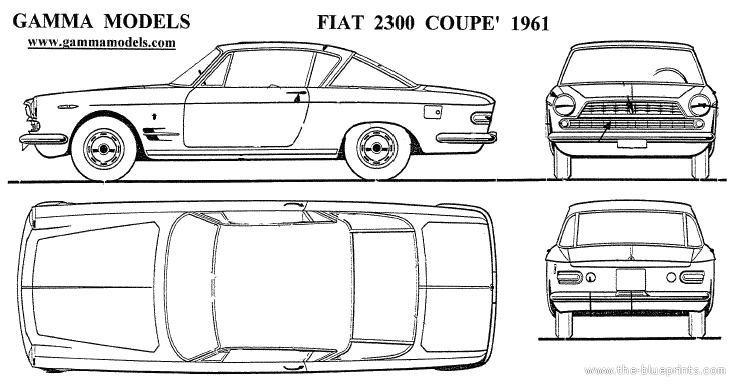 Fiat 2300 Coupe 1961 