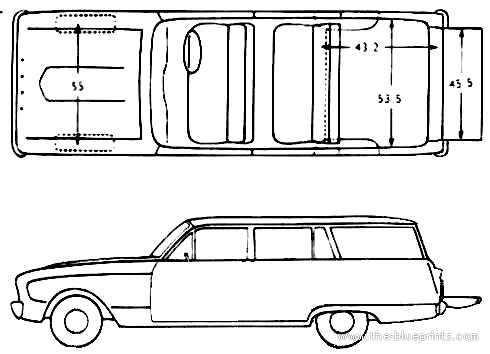 Ford Falcon Station Wagon AUS 1960 