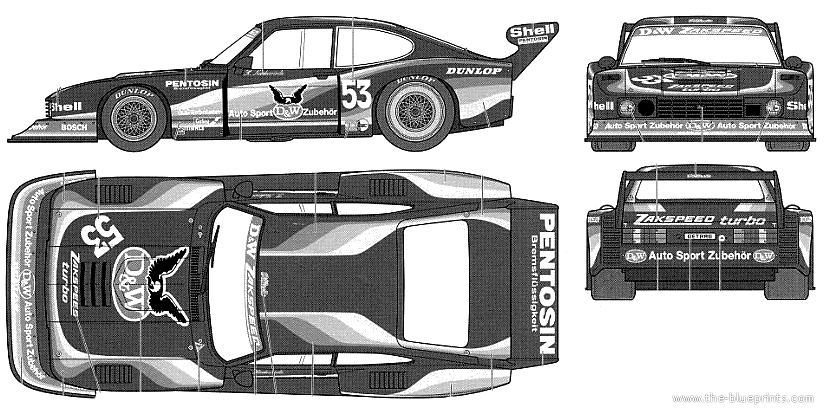 Ford Zakspeed Capri Gr5