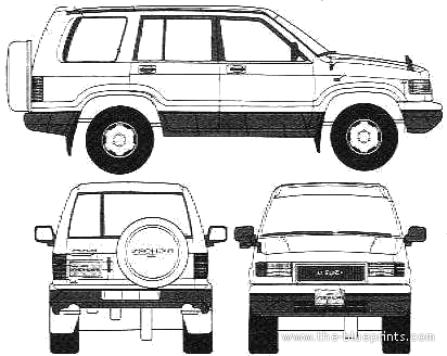 Isuzu Trooper LWB (1995)