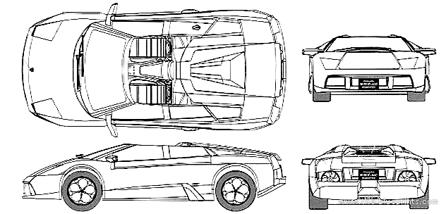 2004 Lamborghini Murcielago Roadster. Murcielago Roadster (2004)