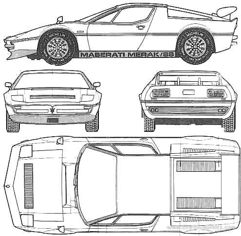 Maserati Merak SS 1976 