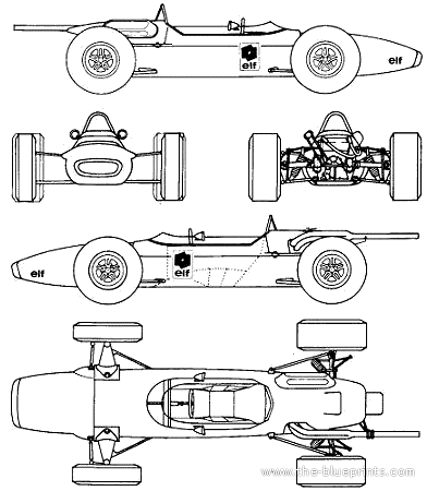 Matra MS 7 F1 GP 1967 