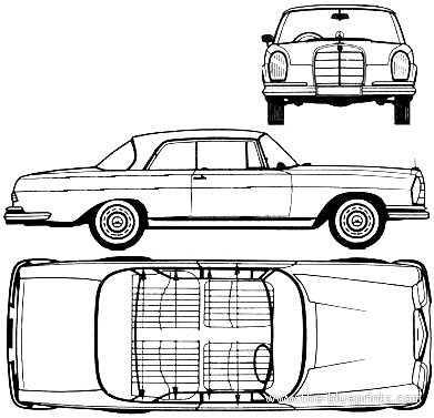 MercedesBenz 250SE Coupe 1969 
