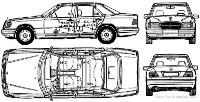MercedesBenz 280E W124 1986