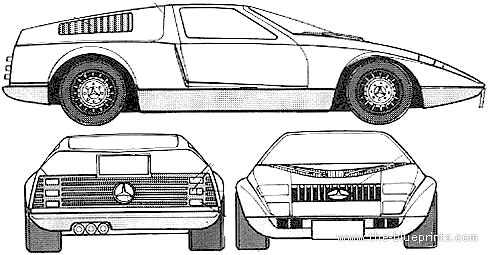 MercedesBenz C111 1970 