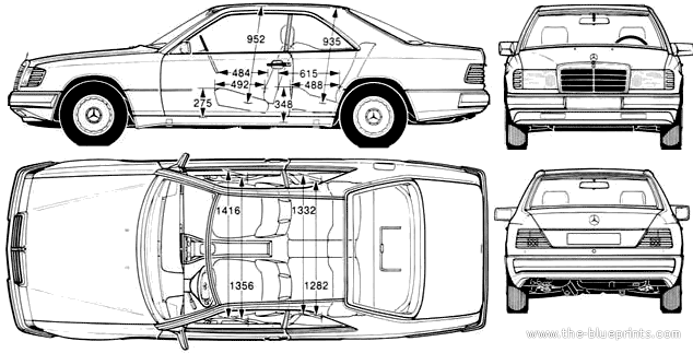 MercedesBenz E420 Coupe W124 1994 