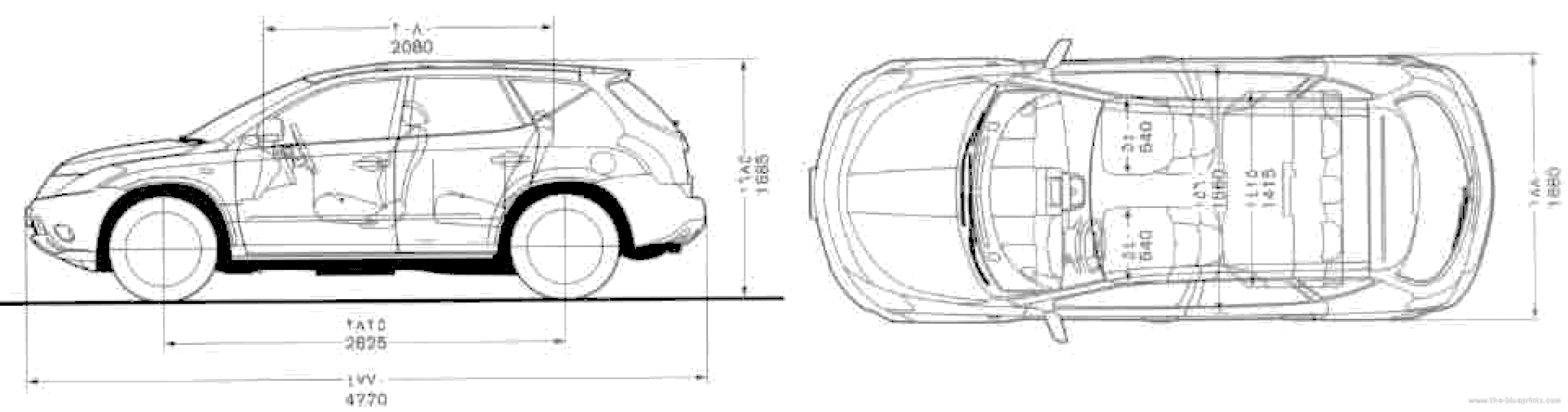 Nissan murano interior dimensions #1