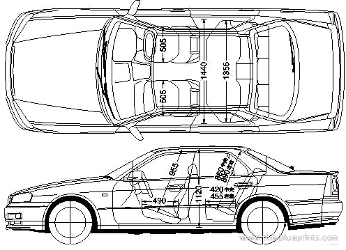 Nissan Skyline R34 4-Door (2001)