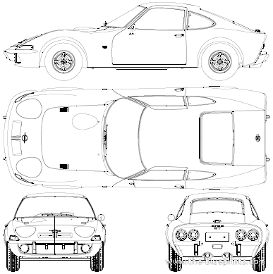 Opel GT 1973 