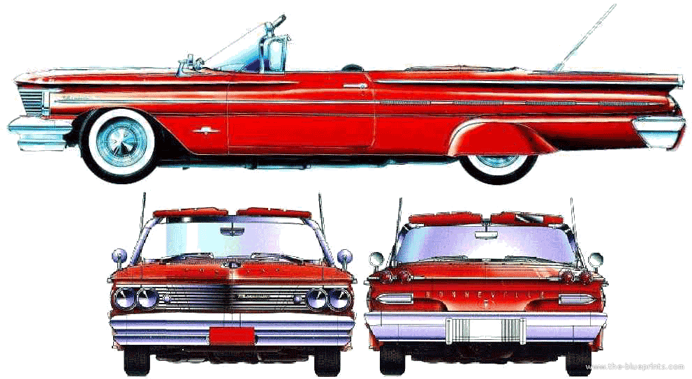 Pontiac Bonneville Convertible 1960 