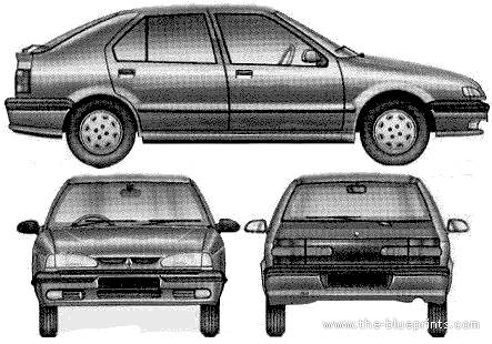 Renault 19 5Door 1991 