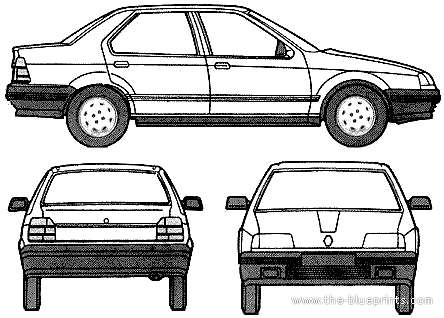 Renault 19 Chamade 1991 
