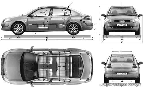 Renault Megane II Sedan 2007 