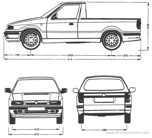 Skoda Felicia Pickup