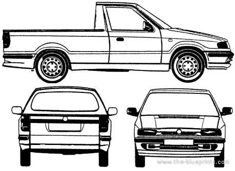 Skoda Felicia Pickup