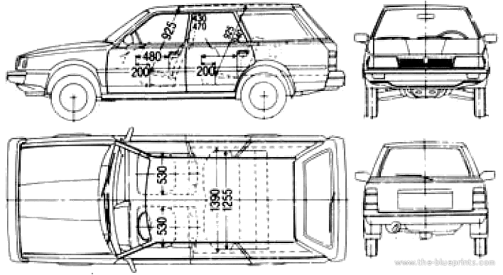 Subaru Leone Wagon 1800 1988 