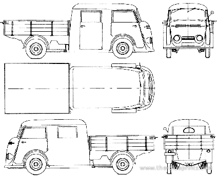 Tempo Matador 1000 Twin Cab 1952 