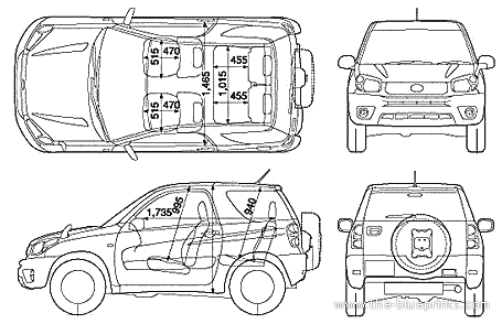 Toyota Rav4 3-Door (2005)