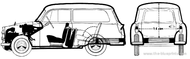 Trabant 600 Combi 1963 