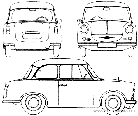 Trabant P500 1959 