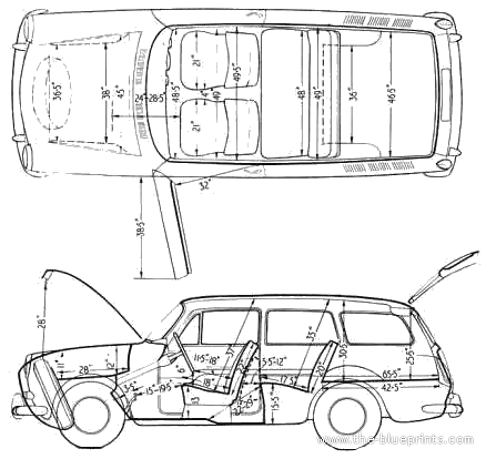 Volkswagen 1500 Variant 1963 