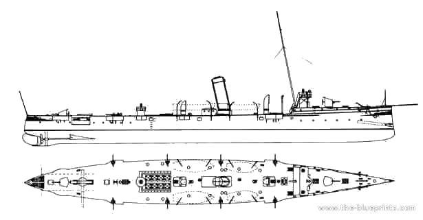 KuK Trabant Destroyer 1891 