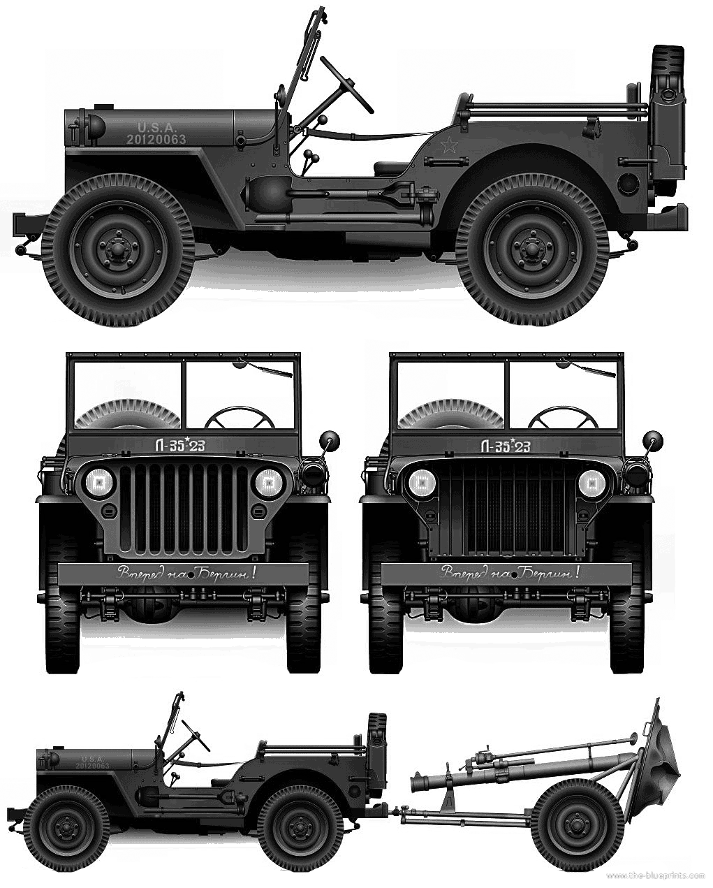 MB 025ton 4x4 1941 Jeep