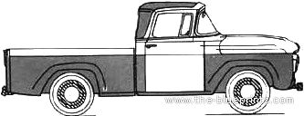 Ford F-100 Truck (1958)